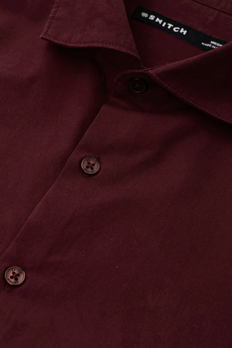 SNITCH Regular Fit 100% Cotton Shirt